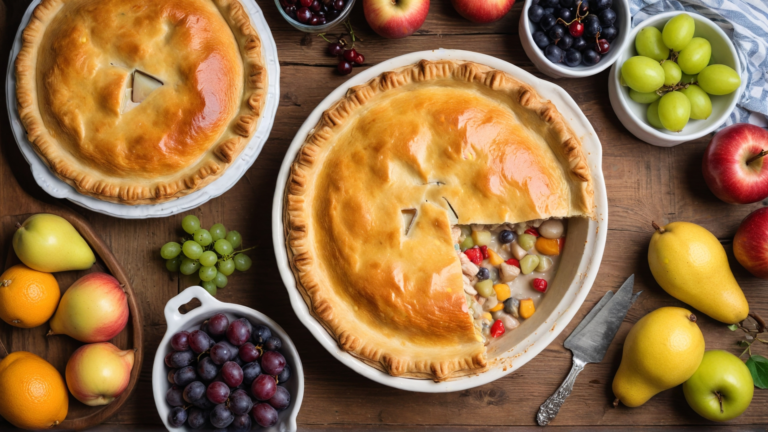 fruits to go with chicken pot pie