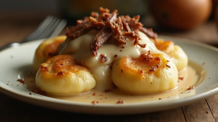 Chipped Beef and Potato Dumplings