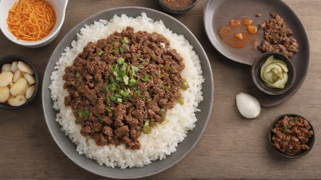 Ground Beef Bulgogi